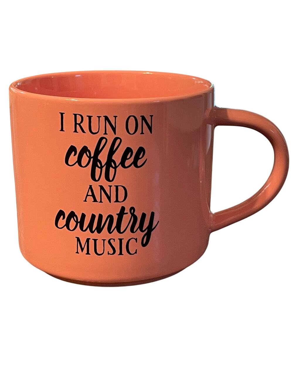 Threshold I Run On Coffee And Country Music Coffee Mug